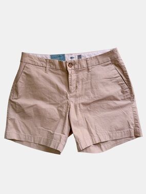 Old Navy 5” beige tan rolled oats chino khaki shorts NWT size 2 NEW WITH TAG